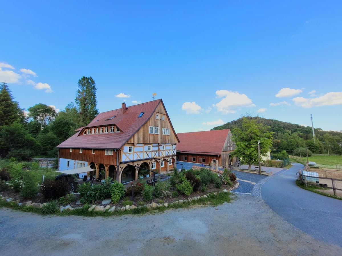 Pferdehof Am Burgsberg, Ferienzimmer, Monteurzimmer Seifhennersdorf Екстер'єр фото